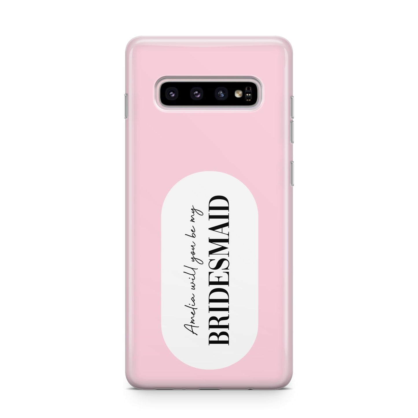 Will You Be My Bridesmaid Samsung Galaxy S10 Plus Case