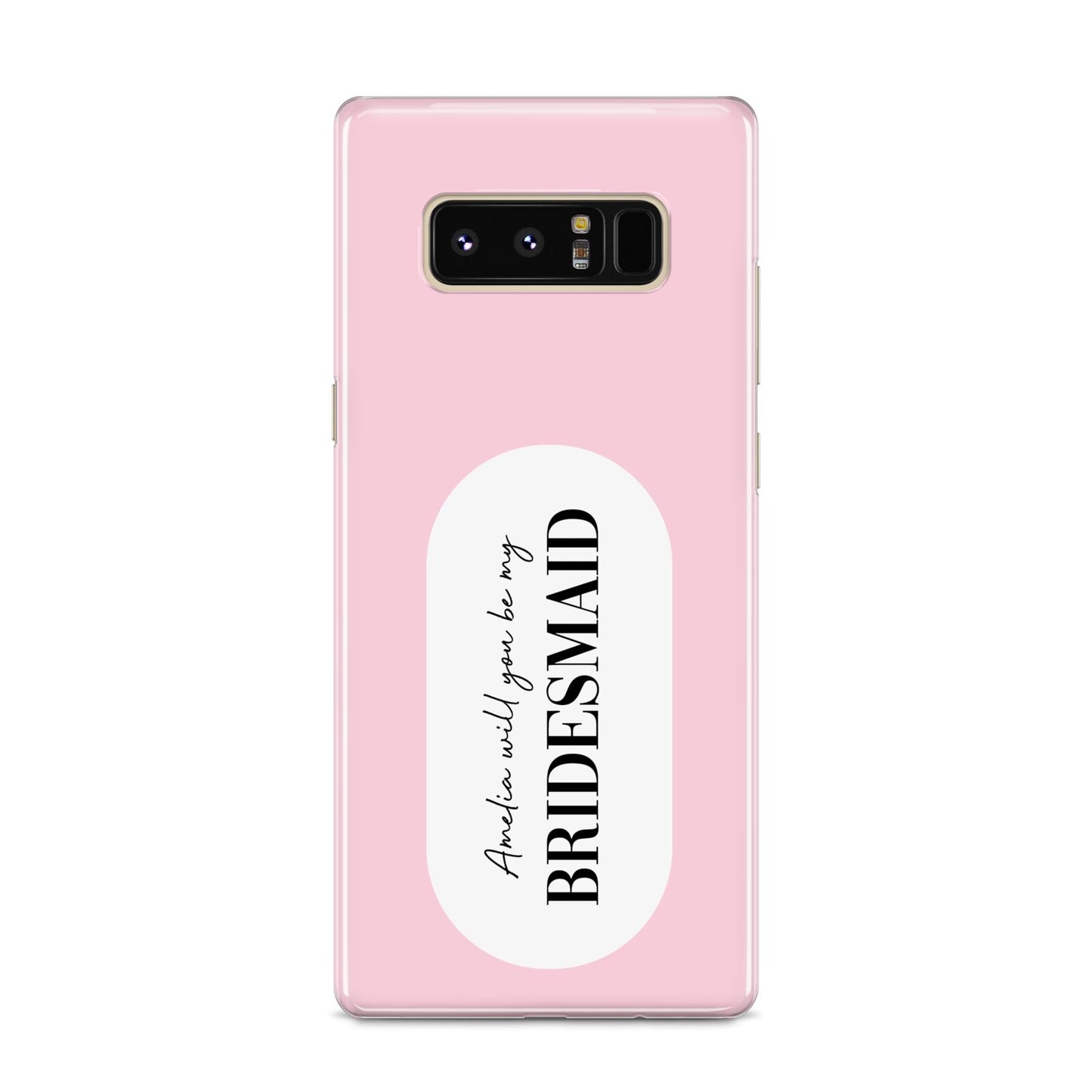 Will You Be My Bridesmaid Samsung Galaxy S8 Case