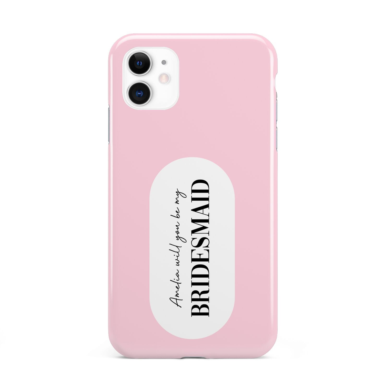 Will You Be My Bridesmaid iPhone 11 3D Tough Case