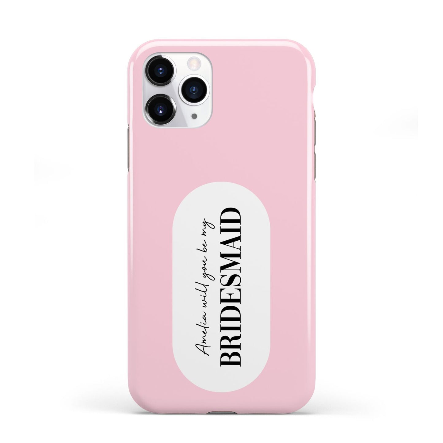 Will You Be My Bridesmaid iPhone 11 Pro 3D Tough Case