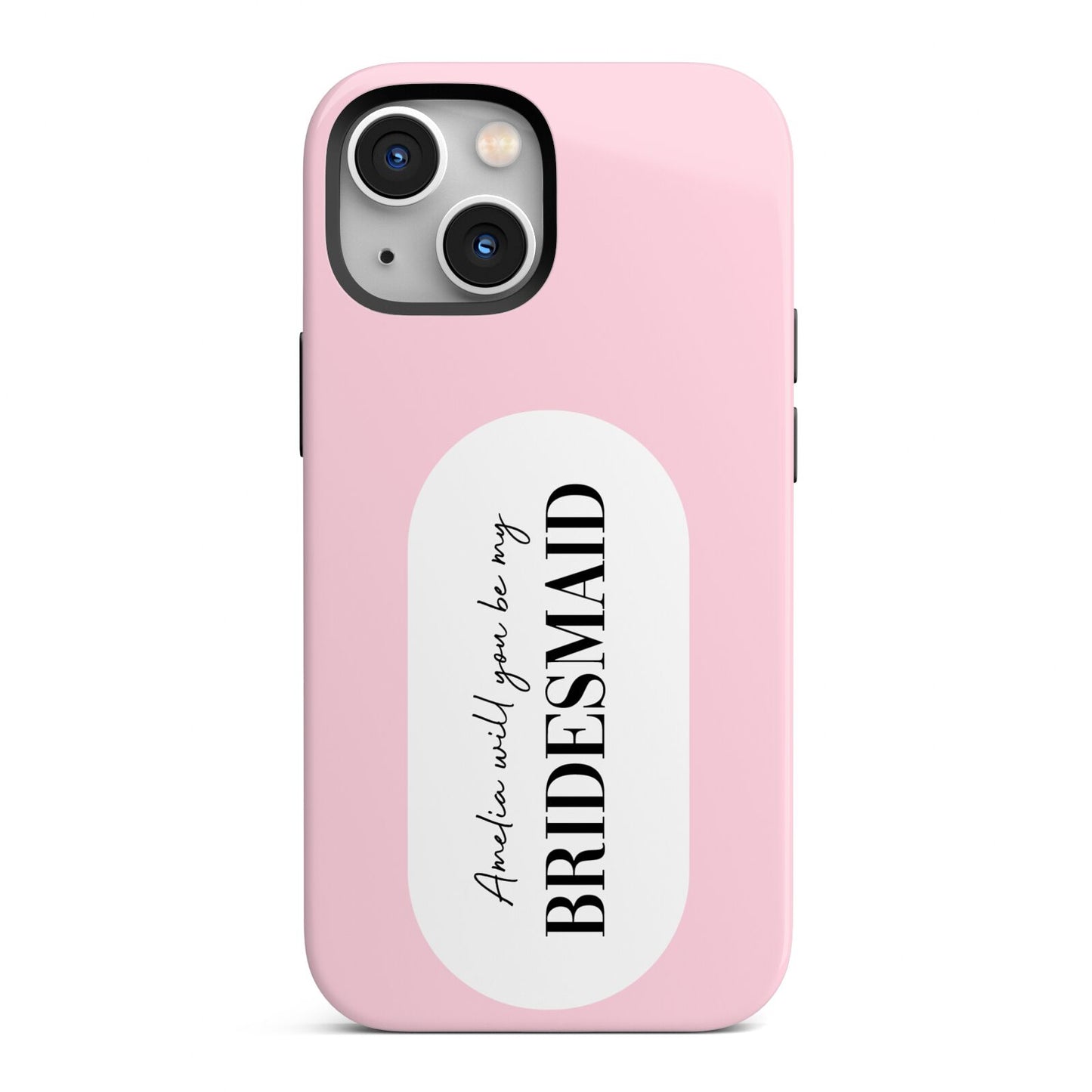 Will You Be My Bridesmaid iPhone 13 Mini Full Wrap 3D Tough Case