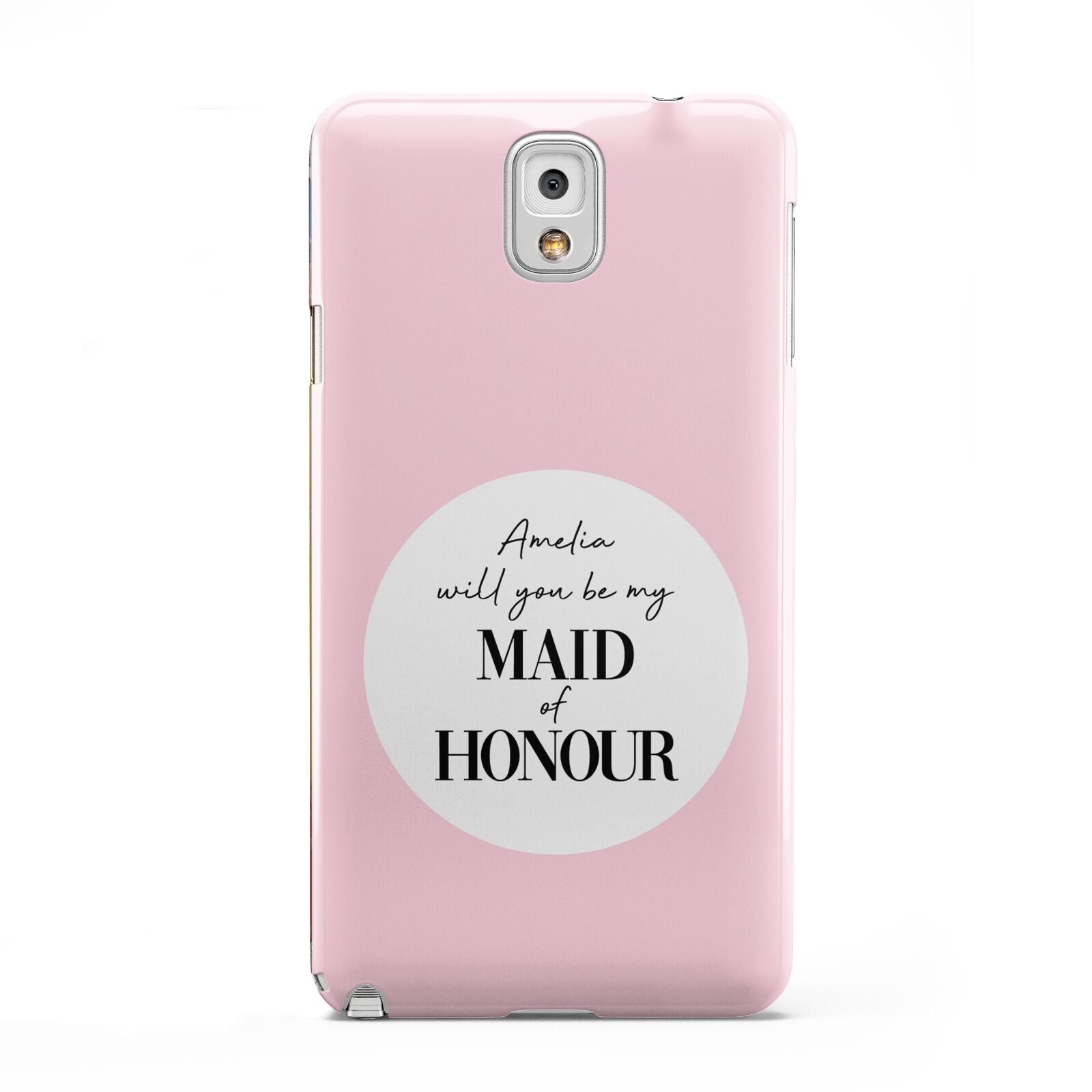 Will You Be My Maid Of Honour Samsung Galaxy Note 3 Case