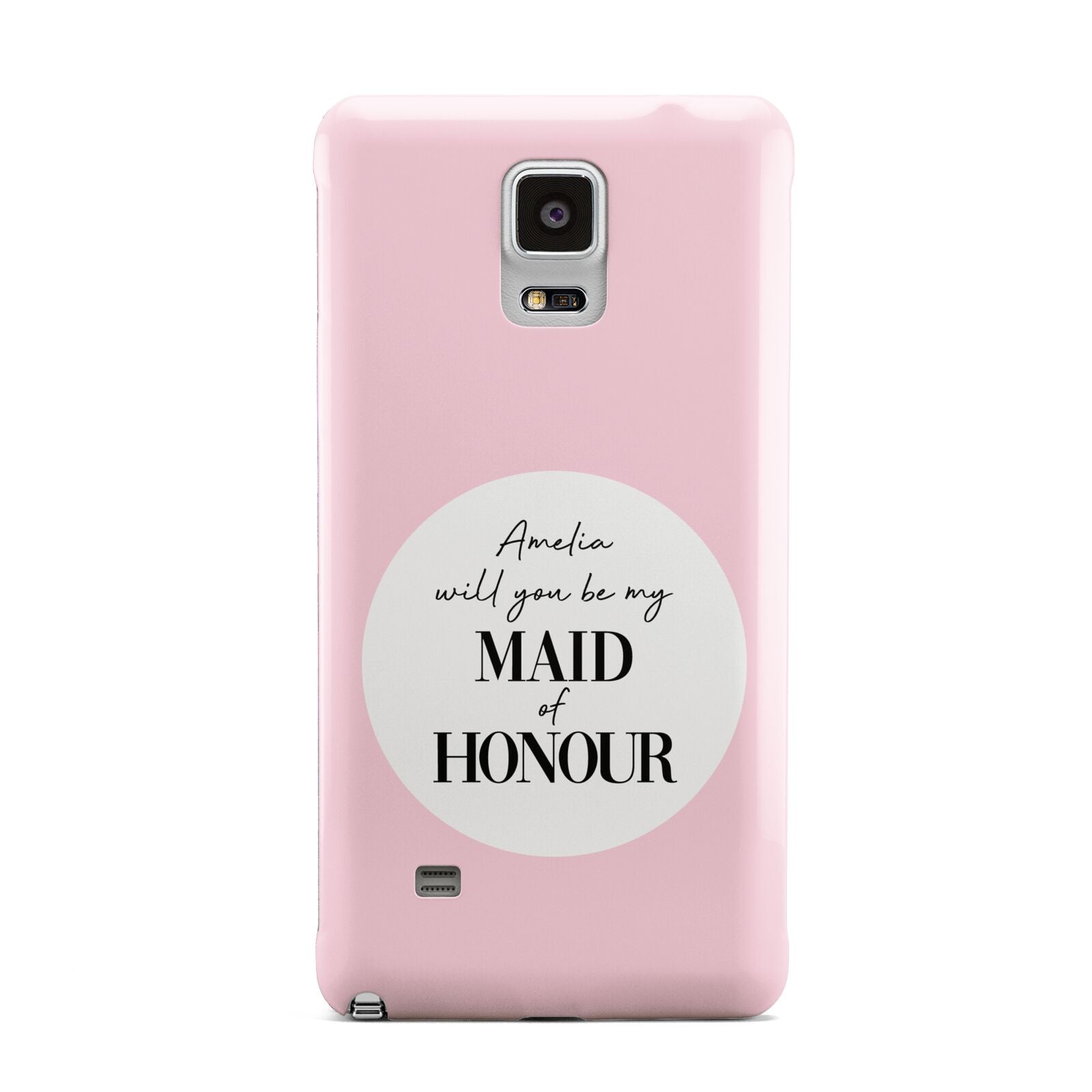 Will You Be My Maid Of Honour Samsung Galaxy Note 4 Case