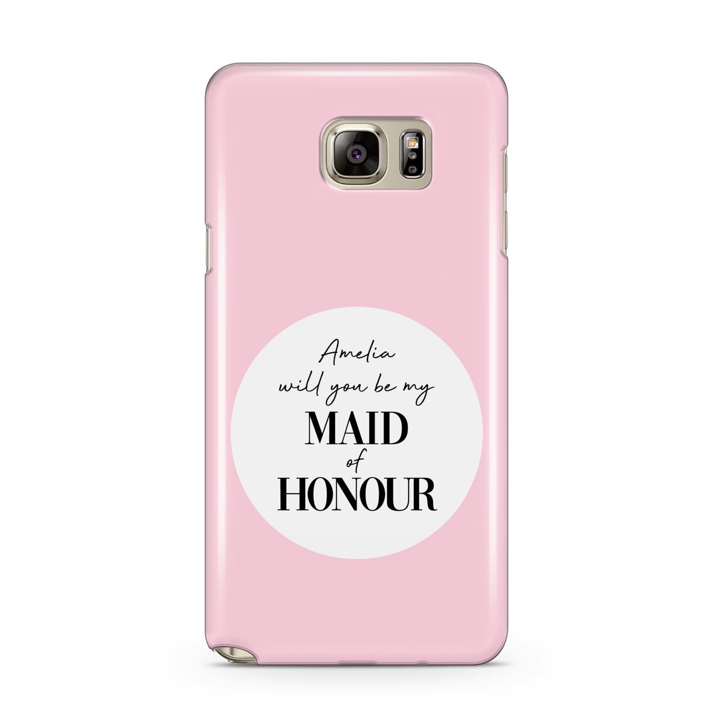 Will You Be My Maid Of Honour Samsung Galaxy Note 5 Case