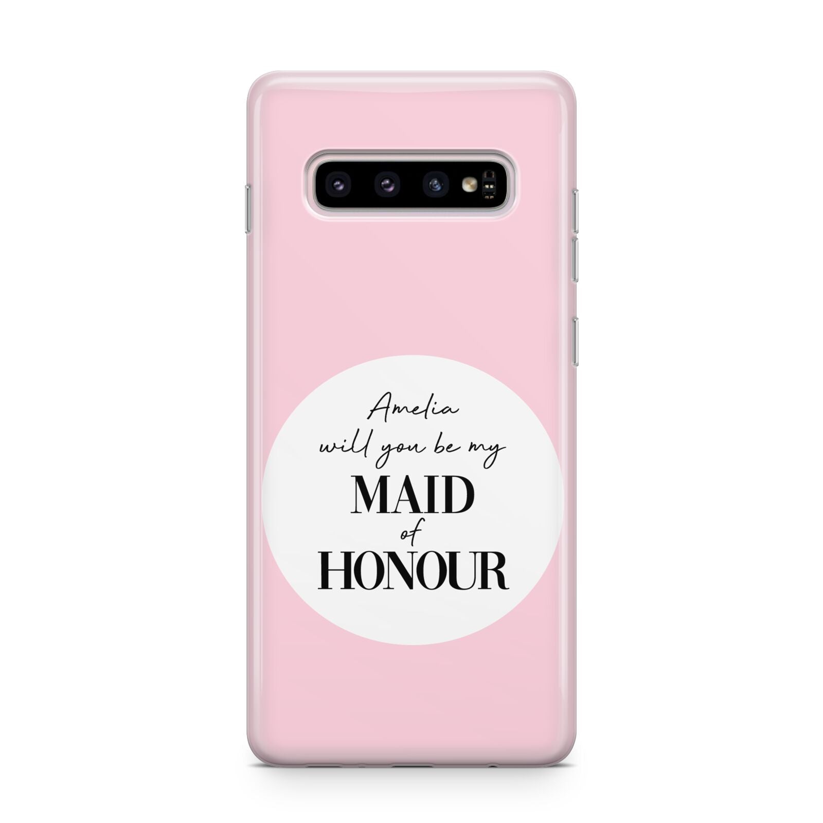 Will You Be My Maid Of Honour Samsung Galaxy S10 Plus Case