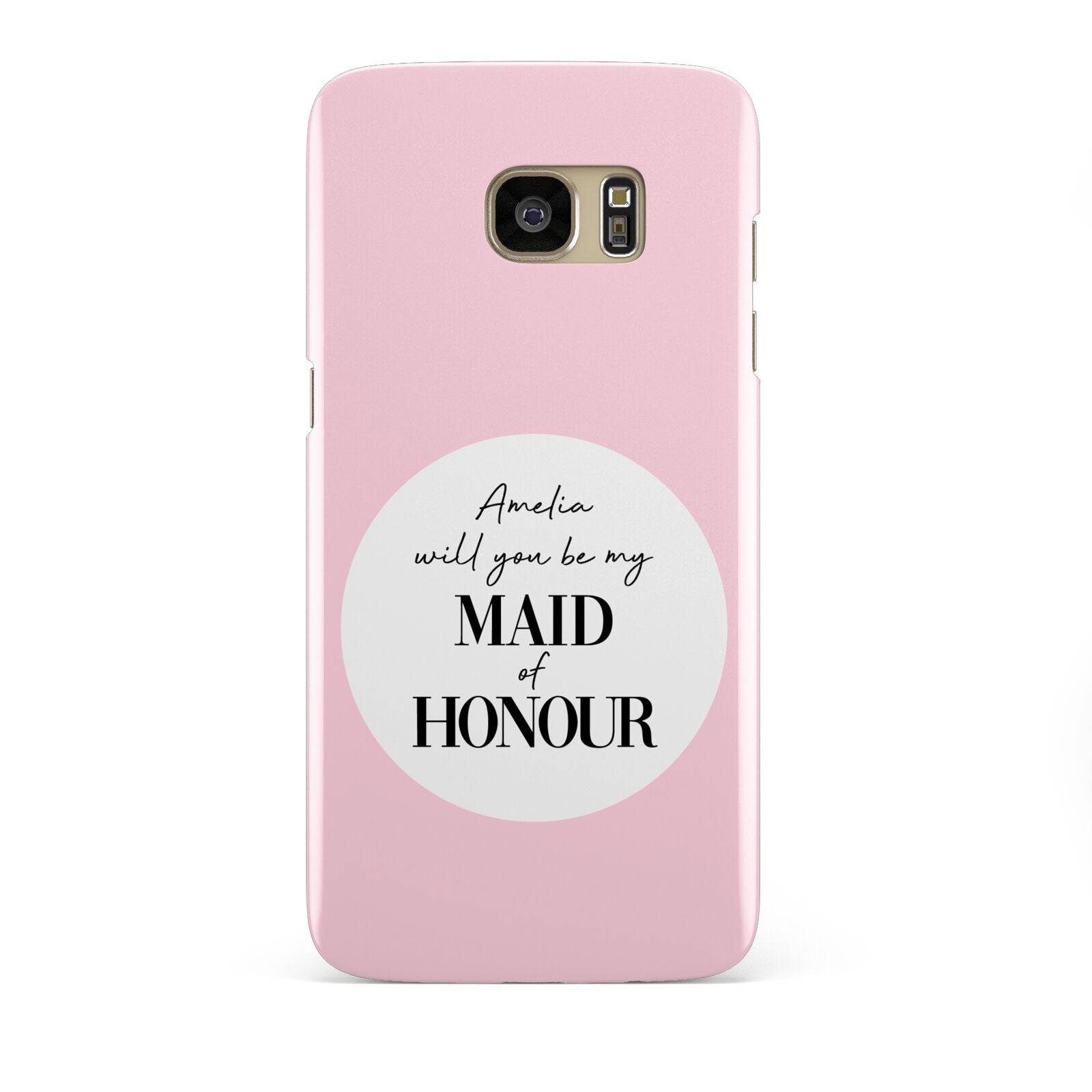 Will You Be My Maid Of Honour Samsung Galaxy S7 Edge Case