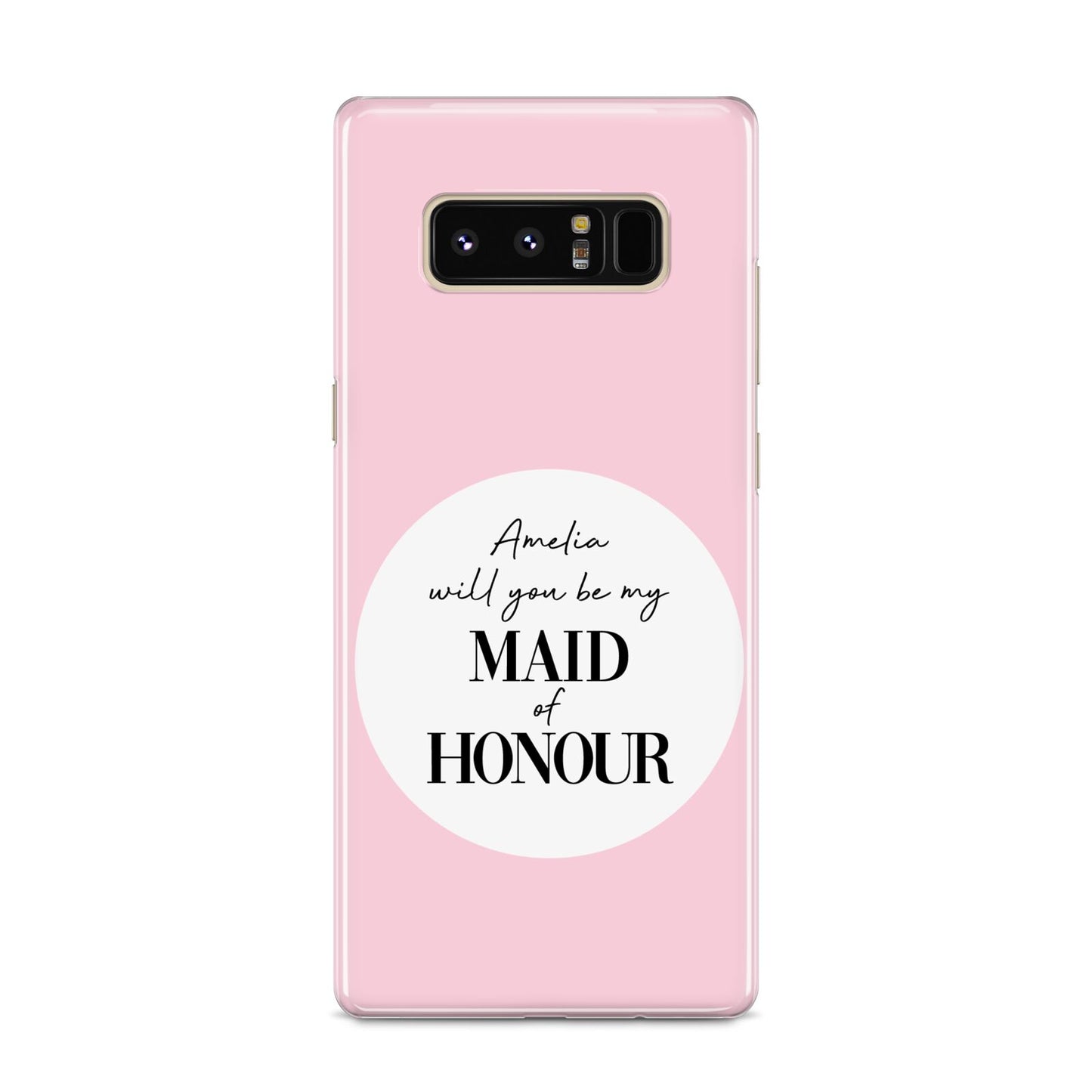 Will You Be My Maid Of Honour Samsung Galaxy S8 Case