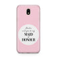 Will You Be My Maid Of Honour Samsung J5 2017 Case