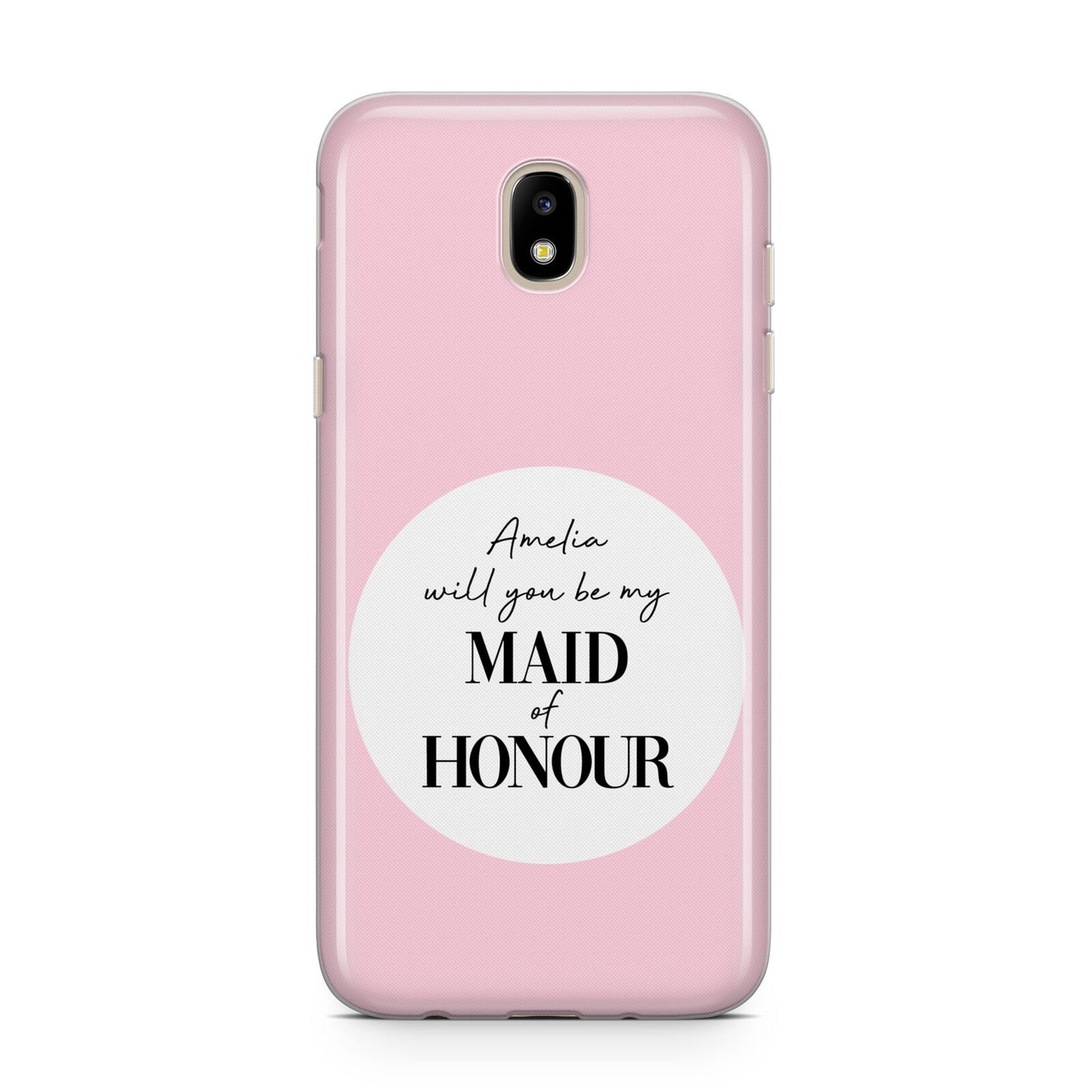 Will You Be My Maid Of Honour Samsung J5 2017 Case