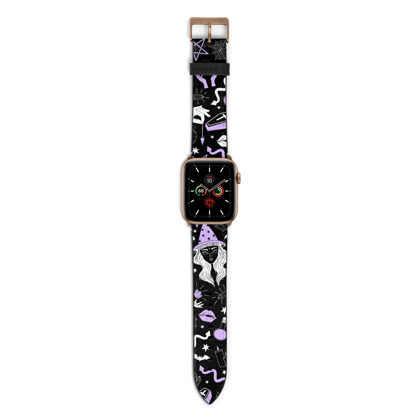 Witch Apple Watch Strap with Gold Hardware