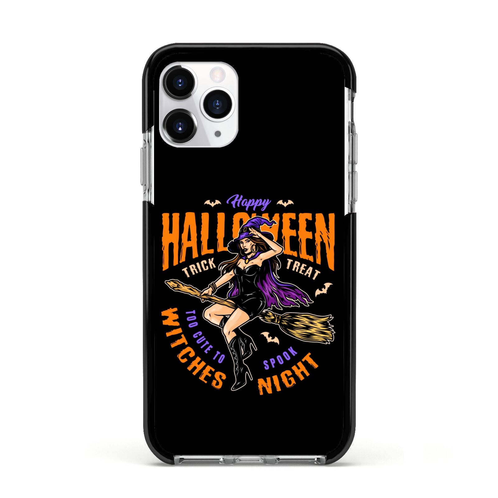 Witches Night Apple iPhone 11 Pro in Silver with Black Impact Case