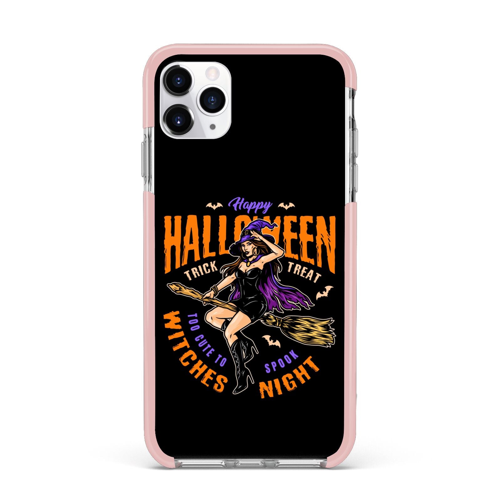 Witches Night iPhone 11 Pro Max Impact Pink Edge Case