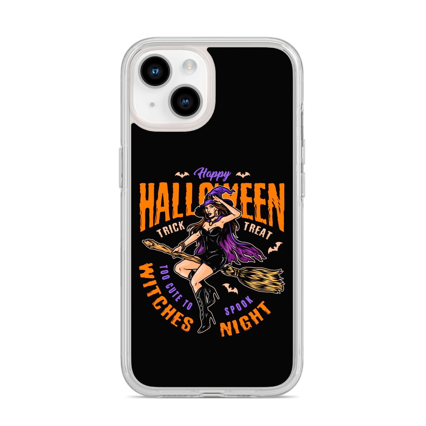 Witches Night iPhone 14 Clear Tough Case Starlight