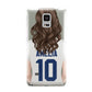 Womens Footballer Personalised Samsung Galaxy Note 4 Case