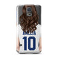 Womens Footballer Personalised Samsung Galaxy S5 Case
