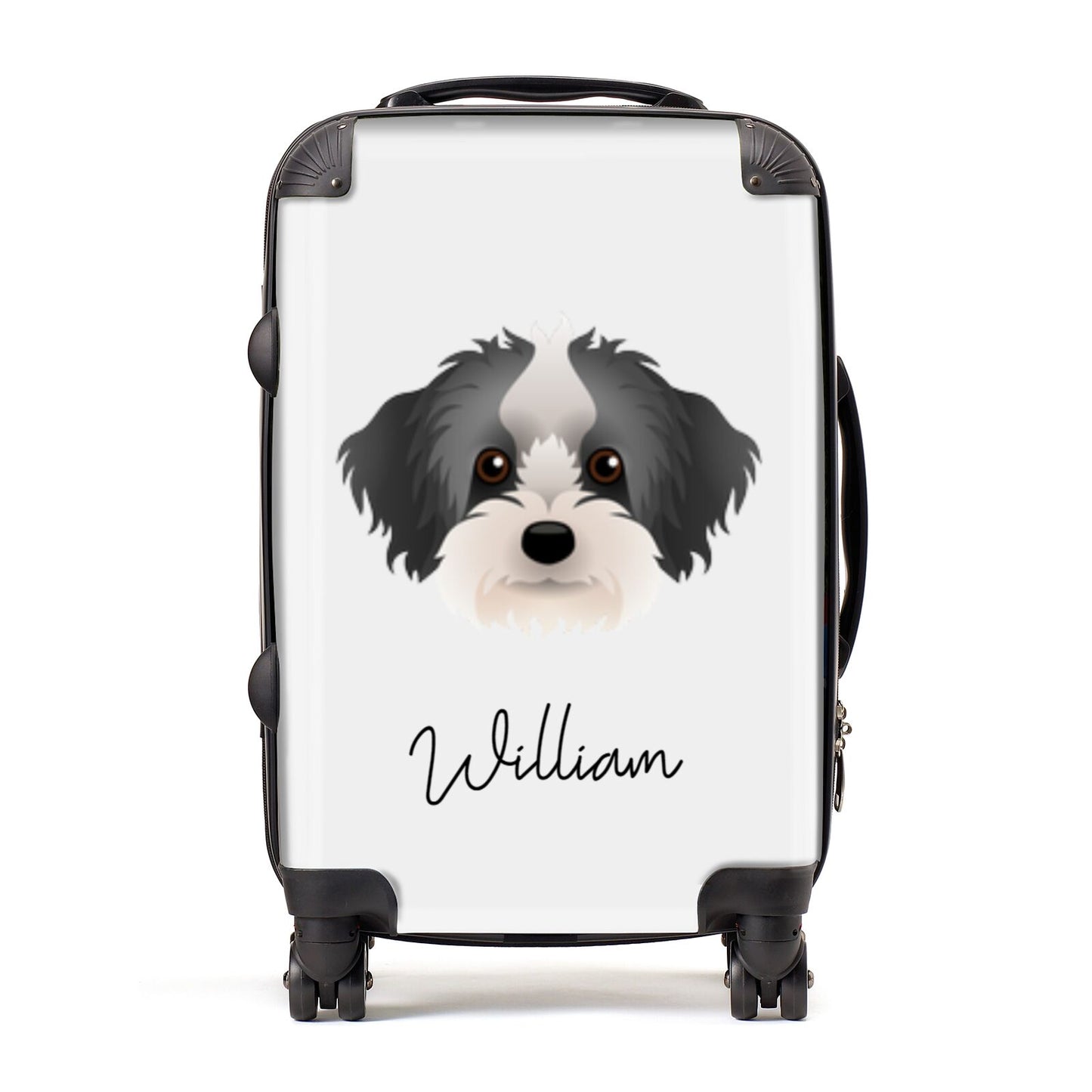 Yorkipoo Personalised Suitcase