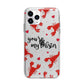 Youre My Lobster Apple iPhone 11 Pro in Silver with Bumper Case