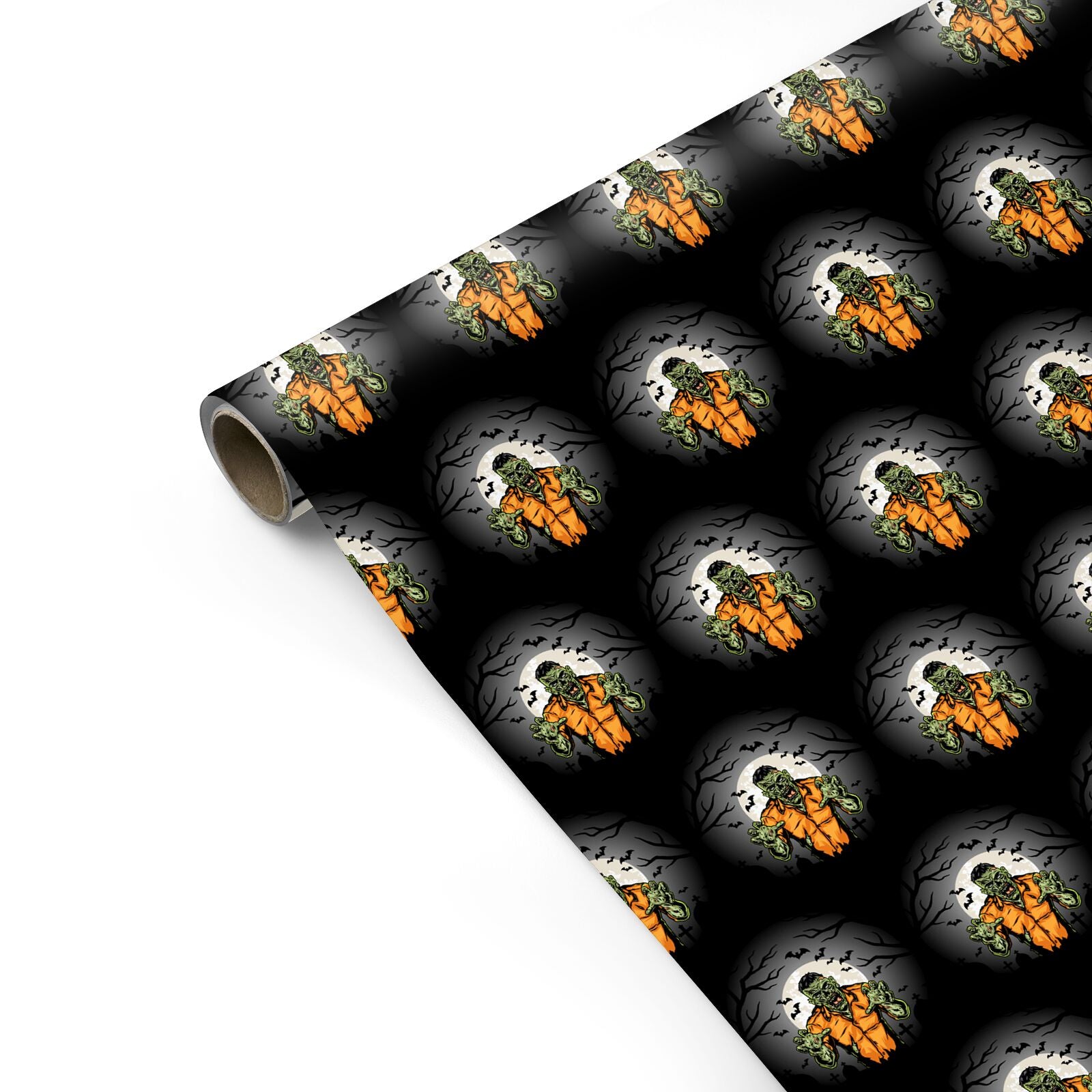 Zombie Night Personalised Gift Wrap