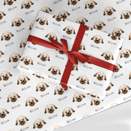 Zuchon Icon with Name Custom Wrapping Paper