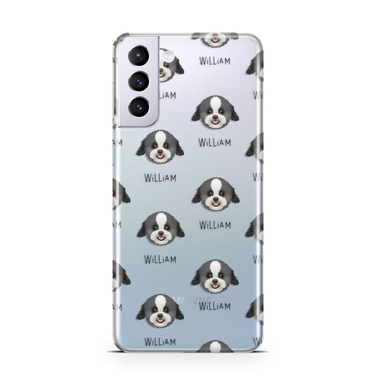 Zuchon Icon with Name Samsung S21 Plus Phone Case