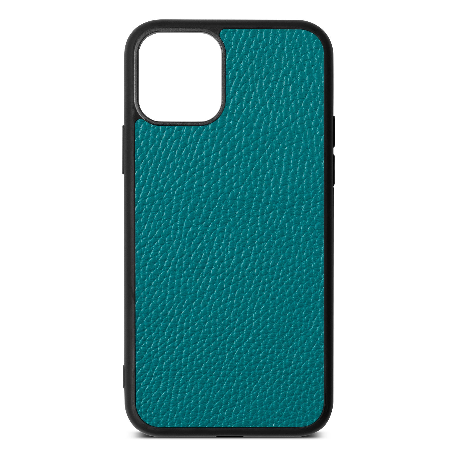 Blank iPhone 11 Pebble Green Leather iPhone Case