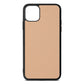 Blank iPhone 11 Pro Max Nude Pebble Leather Case