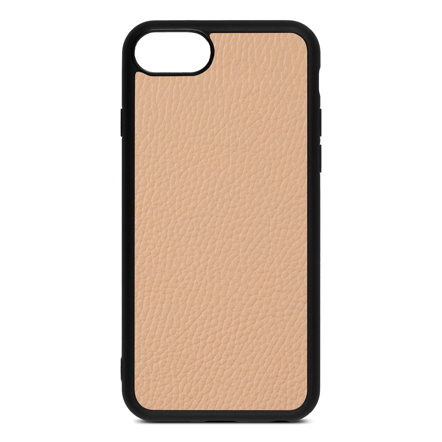 Blank iPhone 8 Nude Pebble Leather Case
