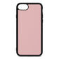 Blank iPhone 8 Pink Pebble Leather Case