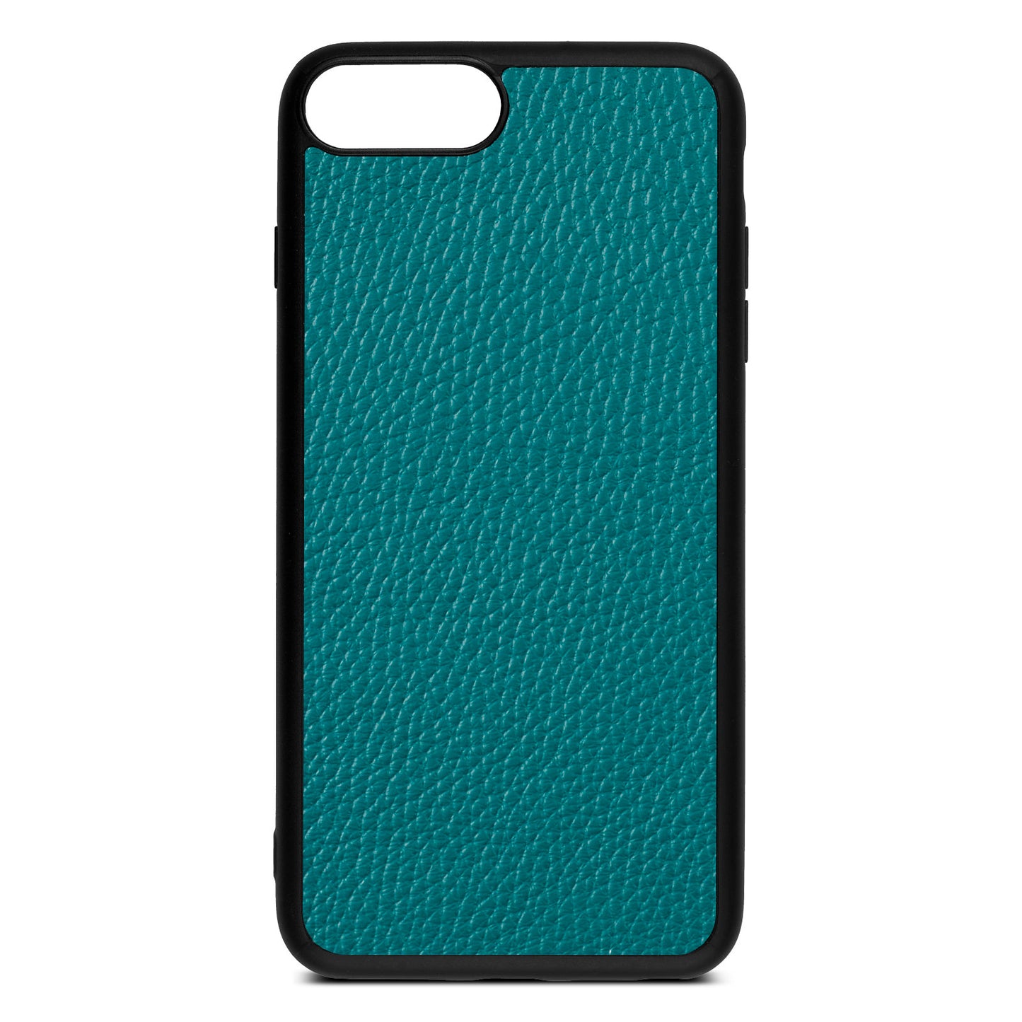 Blank iPhone 8 Plus Pebble Green Leather iPhone Case