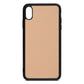 Blank iPhone Xs Max Nude Pebble Leather Case