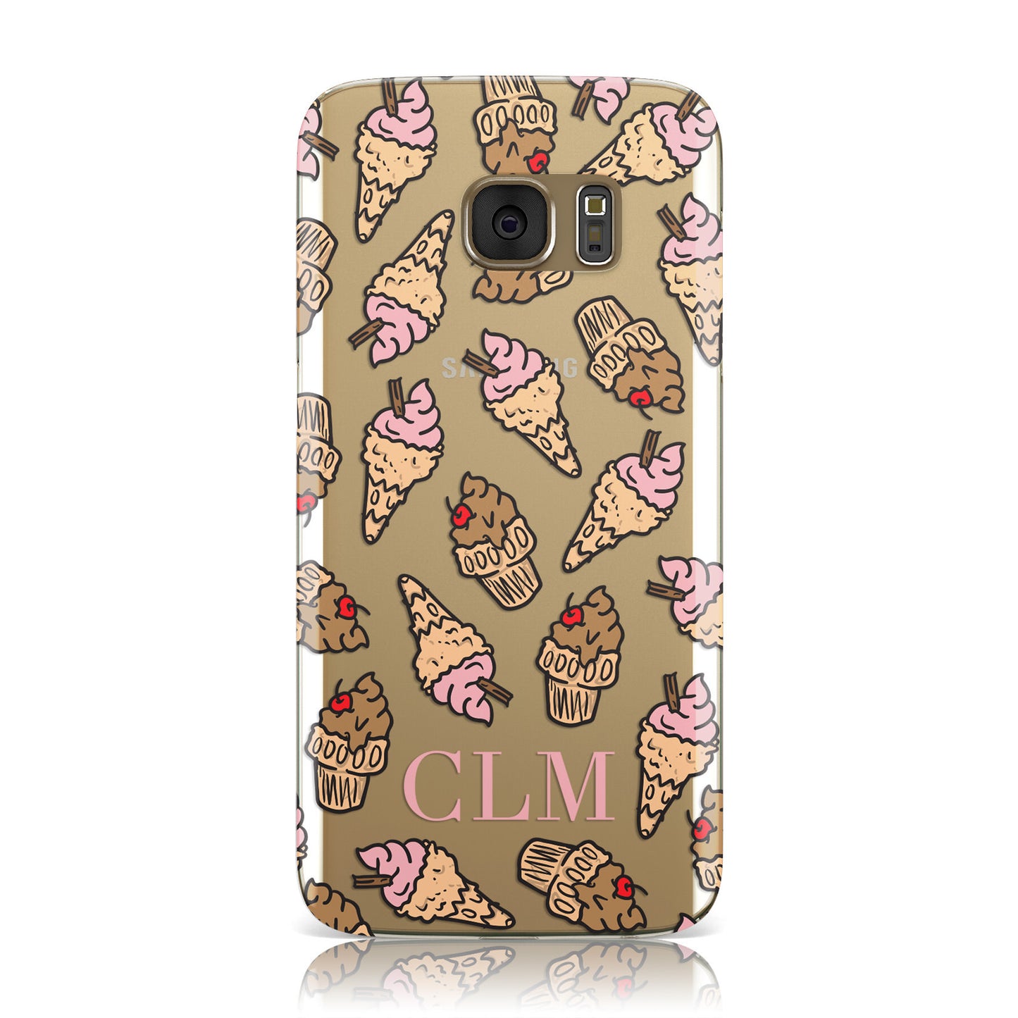 Personalised Ice Creams Initials Samsung Galaxy Case