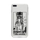 King of Swords Monochrome iPhone 8 Plus Bumper Case on Silver iPhone