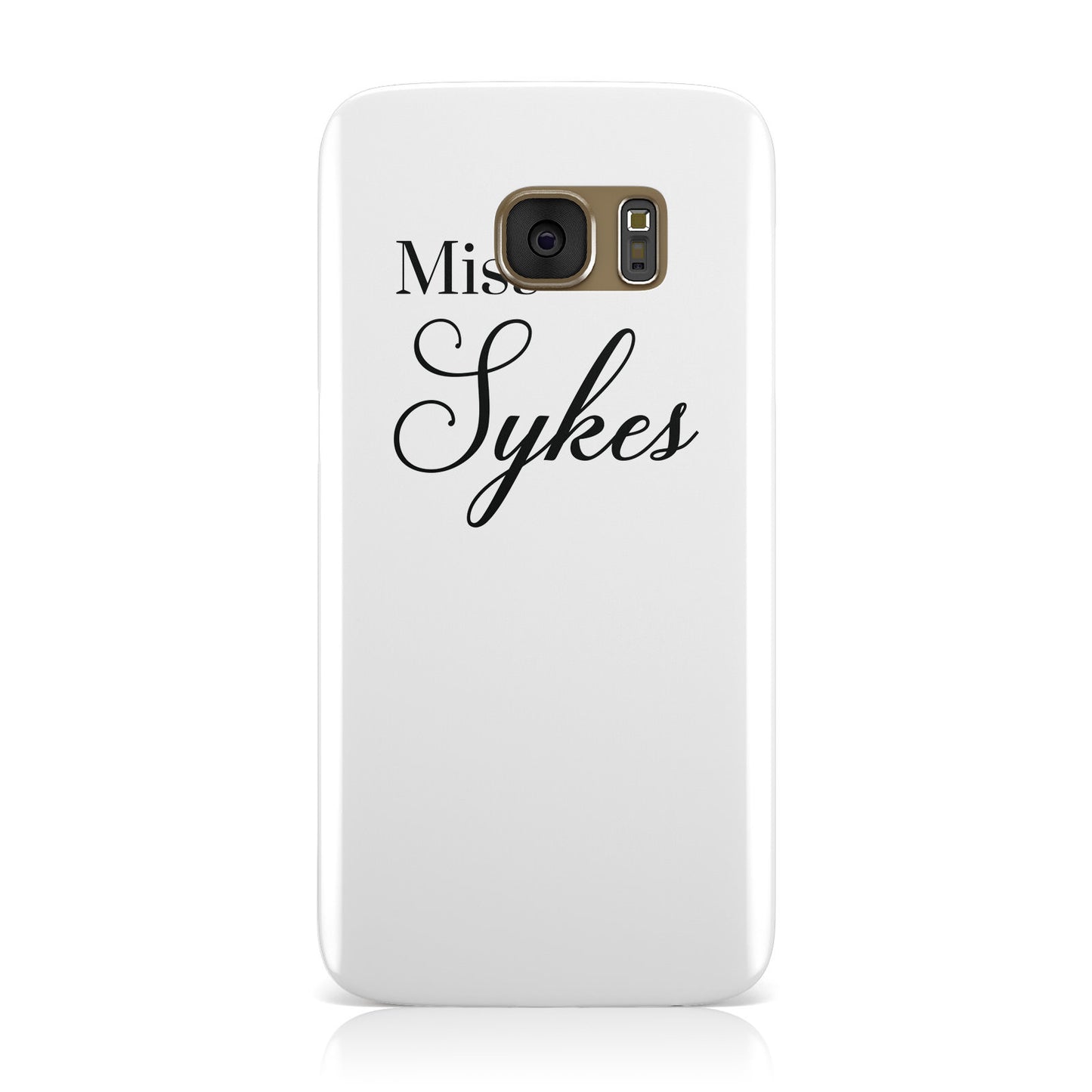 Personalised Wedding Name Miss Samsung Galaxy Case