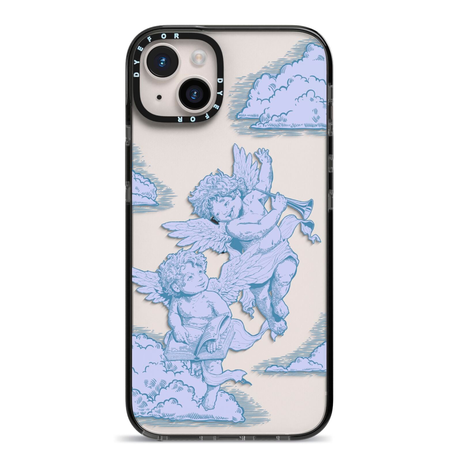 Angel Cloud Blue iPhone Case Angel Cloud Blue iPhone Case