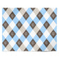 Argyle Fathers Day Personalised Wrapping Paper Alternative