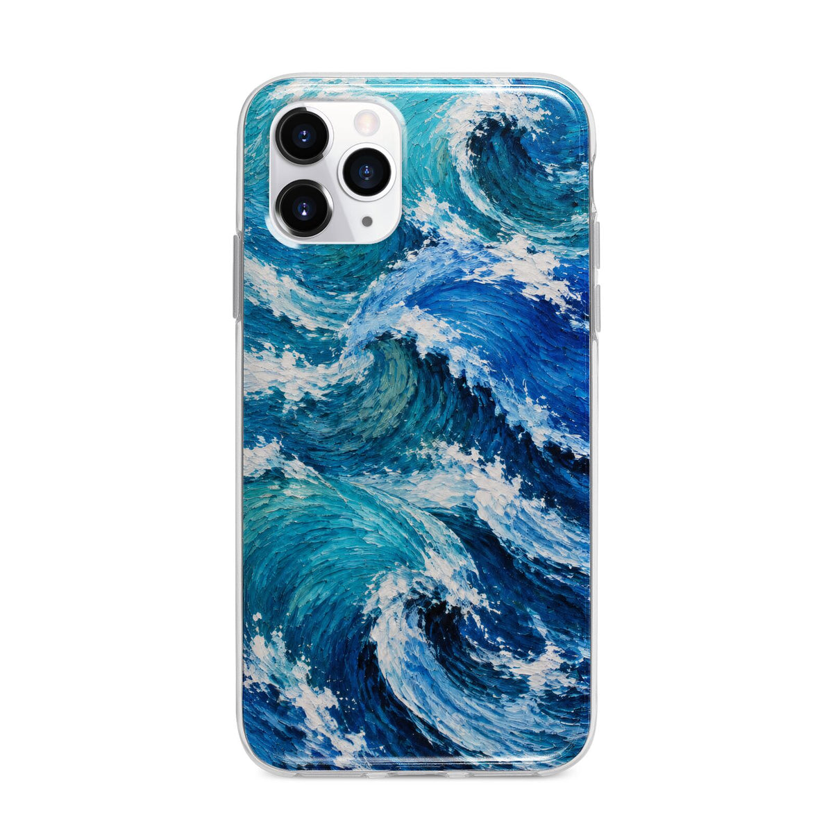 Atlantic Rush Apple iPhone 11 Pro Max in Silver with Bumper Case