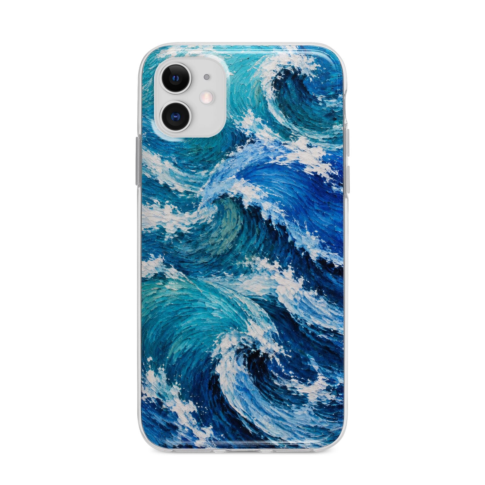 Atlantic Rush Apple iPhone 11 in White with Bumper Case