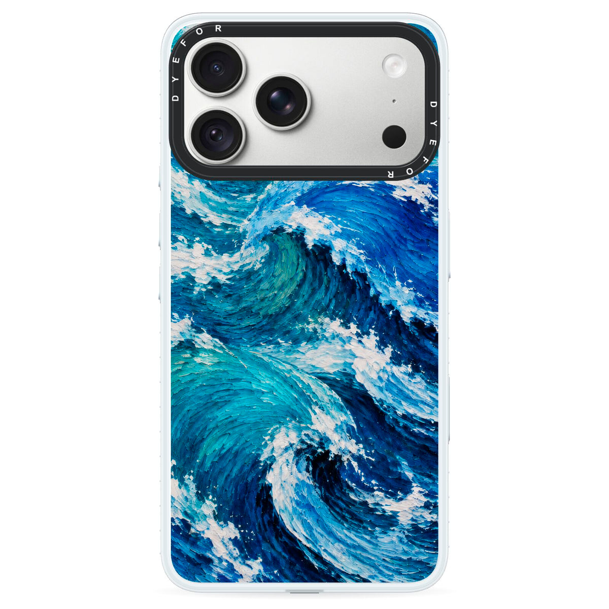 Atlantic Rush iPhone 18 Pro Max Black Impact Pre order Case on Silver phone