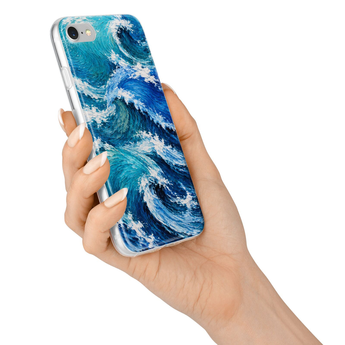 Atlantic Rush iPhone 7 Bumper Case on Silver iPhone Alternative Image