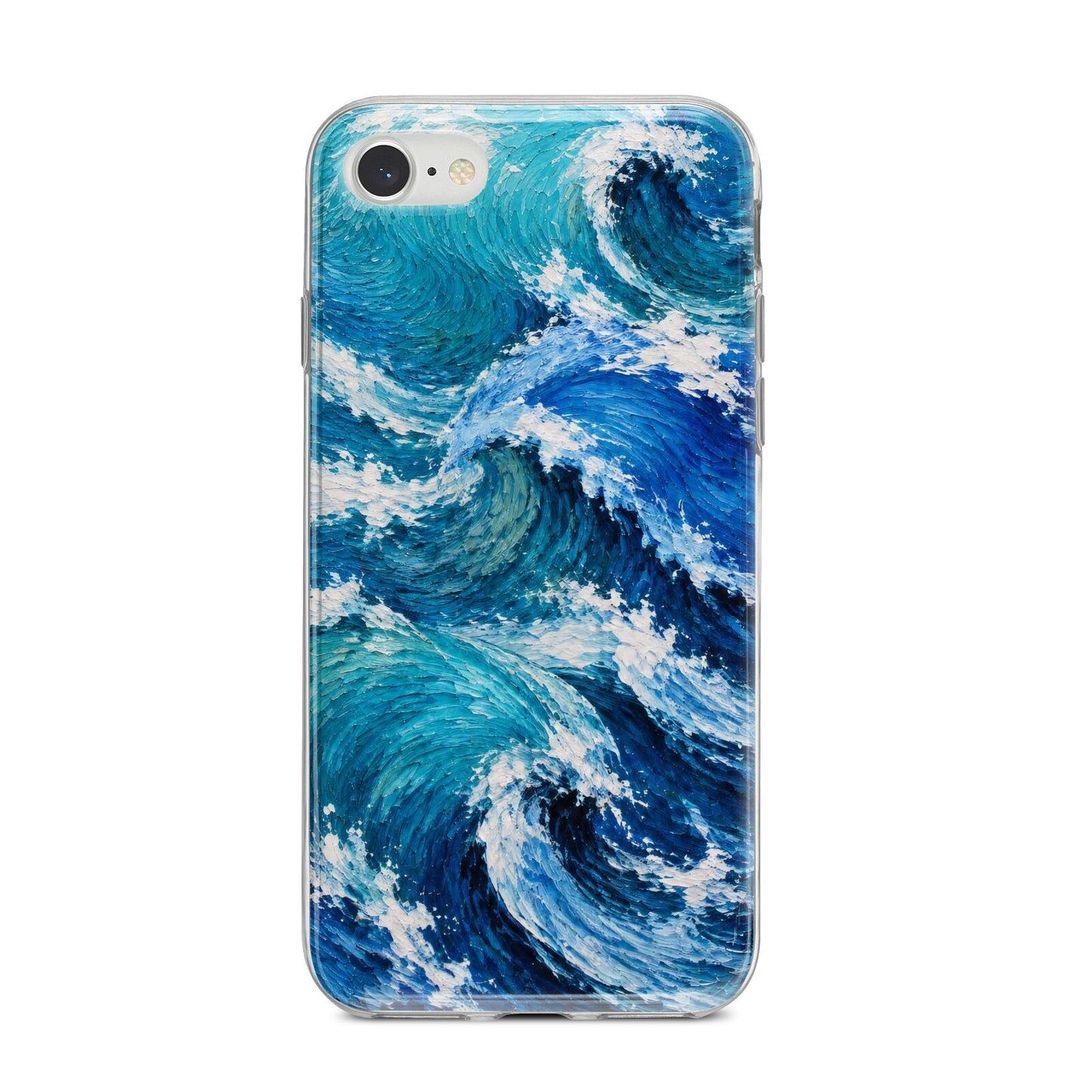 Atlantic Rush iPhone 8 Bumper Case on Silver iPhone