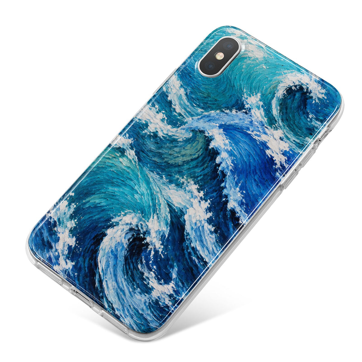 Atlantic Rush iPhone X Bumper Case on Silver iPhone