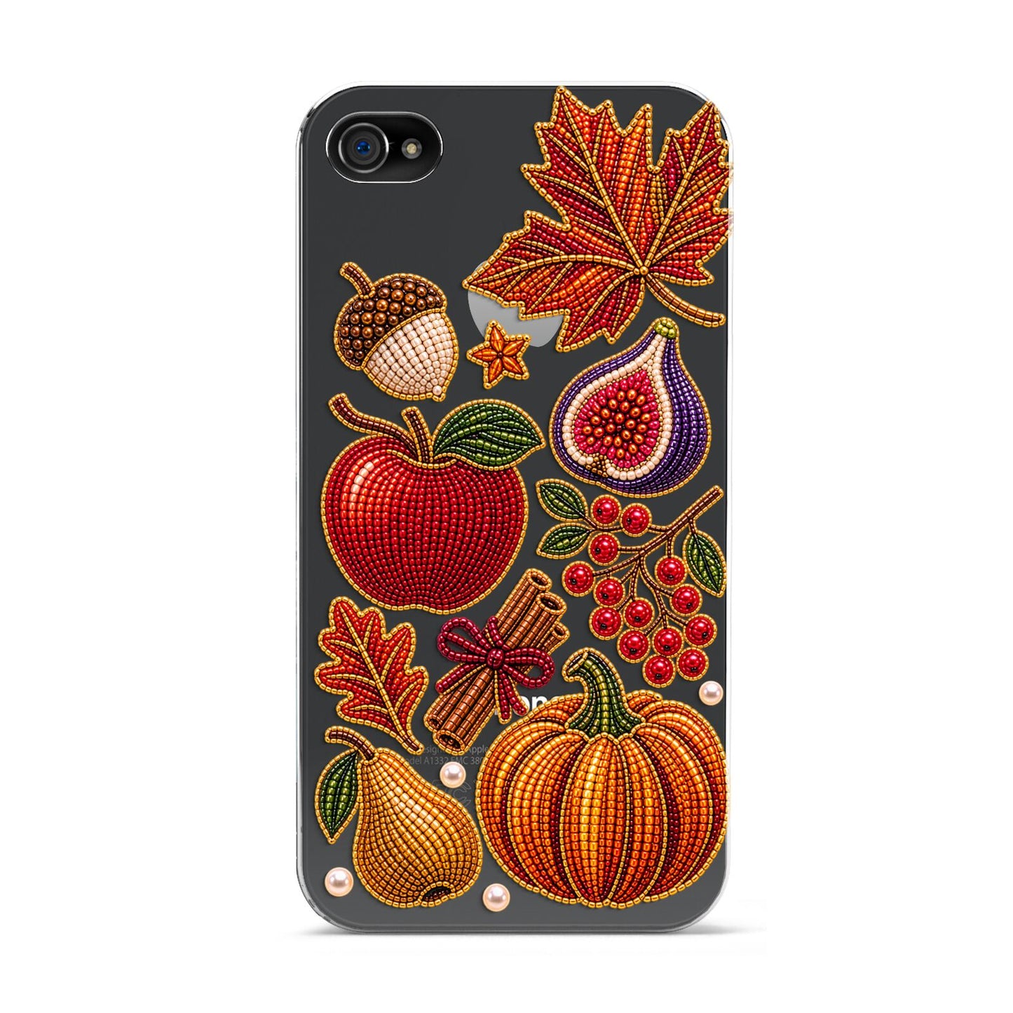 Autumn Orchard Charms Apple iPhone 4s Case