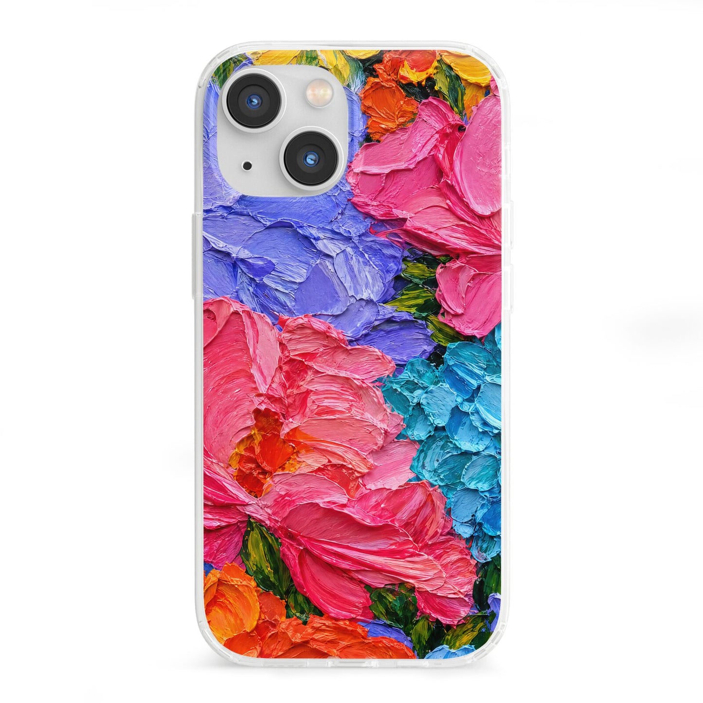 Bloom Riot iPhone 13 Mini Clear Bumper Case