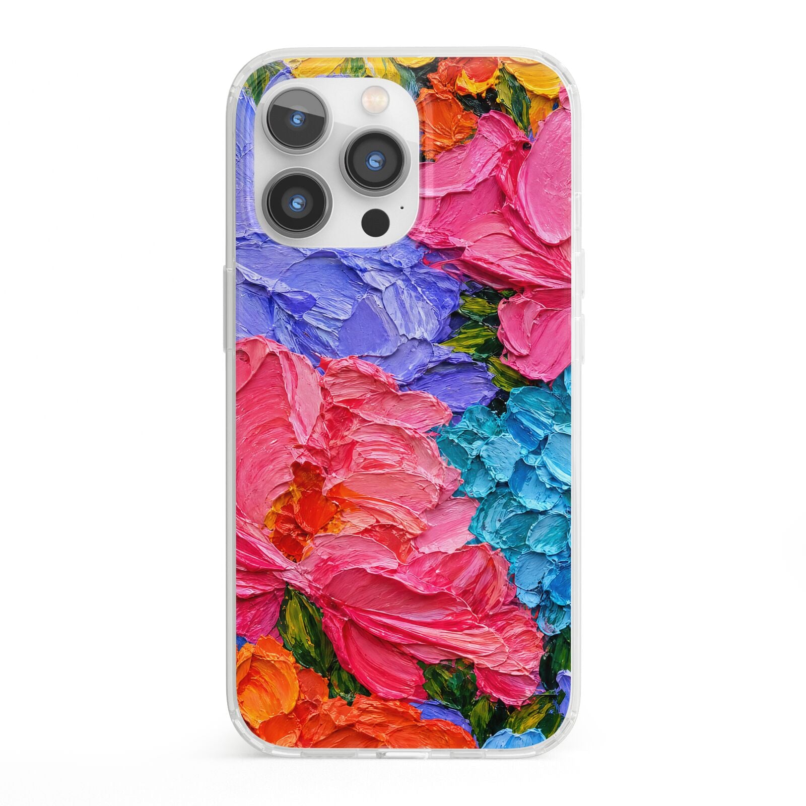 Bloom Riot iPhone 13 Pro Clear Bumper Case