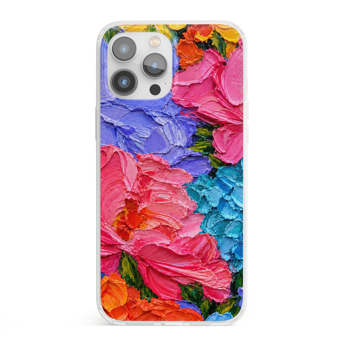 Bloom Riot iPhone 13 Pro Max Clear Bumper Case