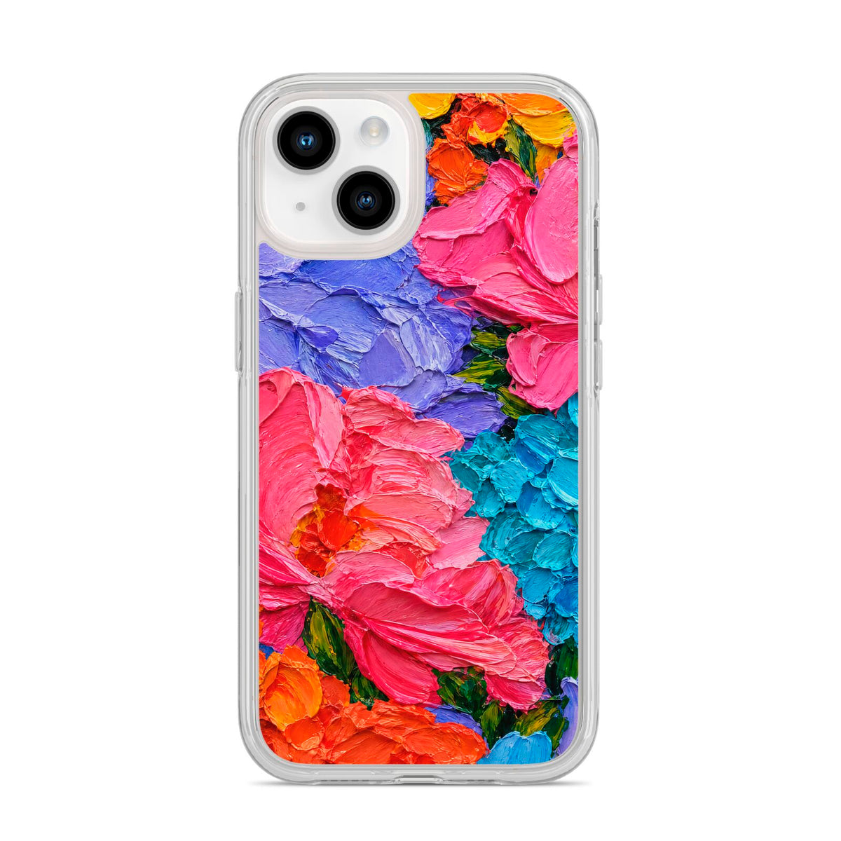 Bloom Riot iPhone 14 Clear Tough Case Starlight