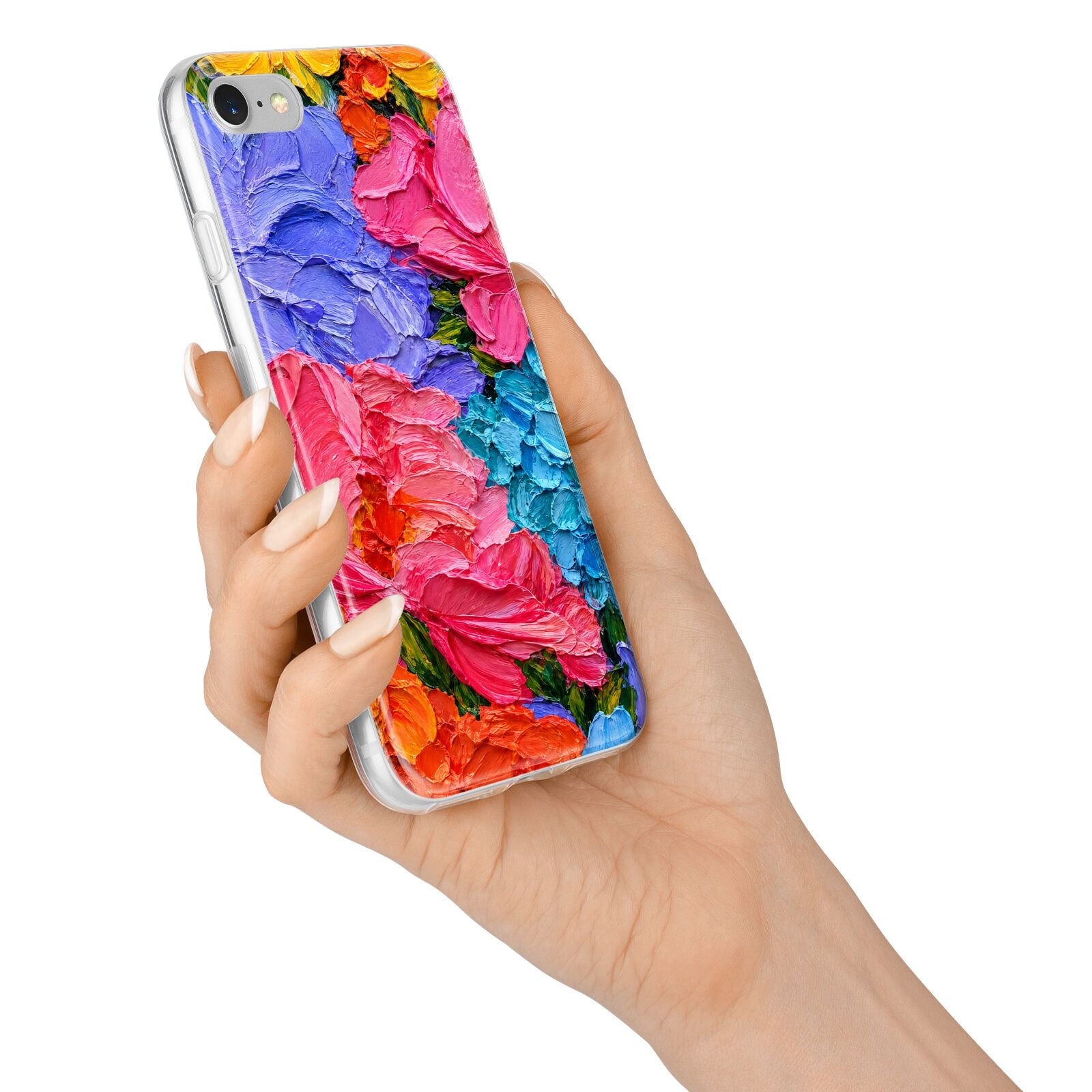Bloom Riot iPhone 7 Bumper Case on Silver iPhone Alternative Image
