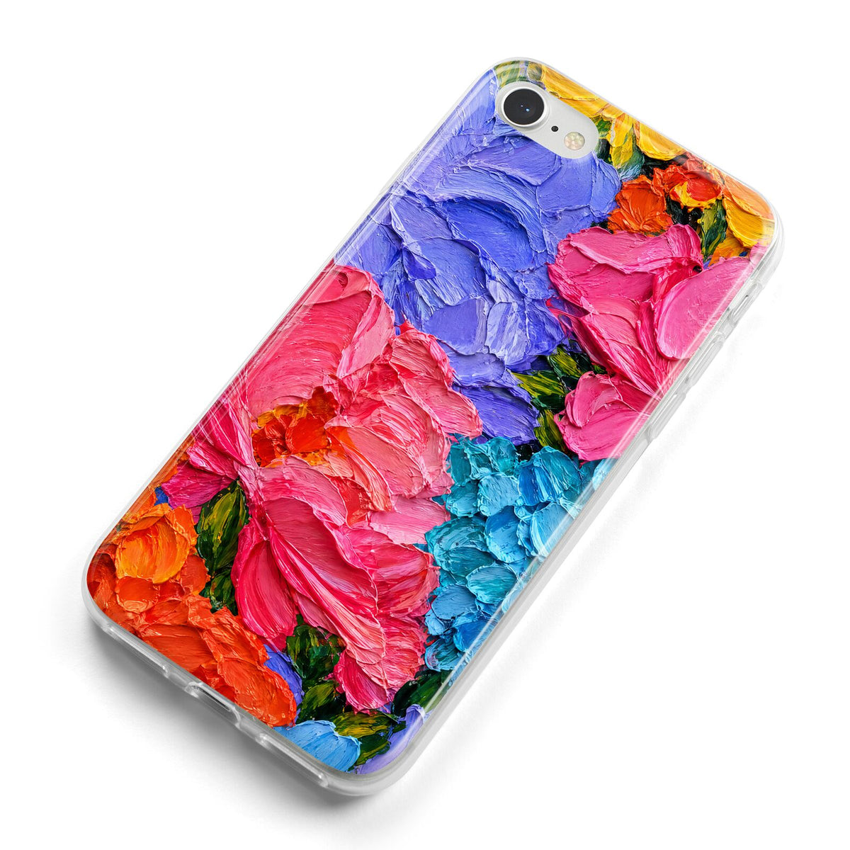 Bloom Riot iPhone 8 Bumper Case on Silver iPhone Alternative Image