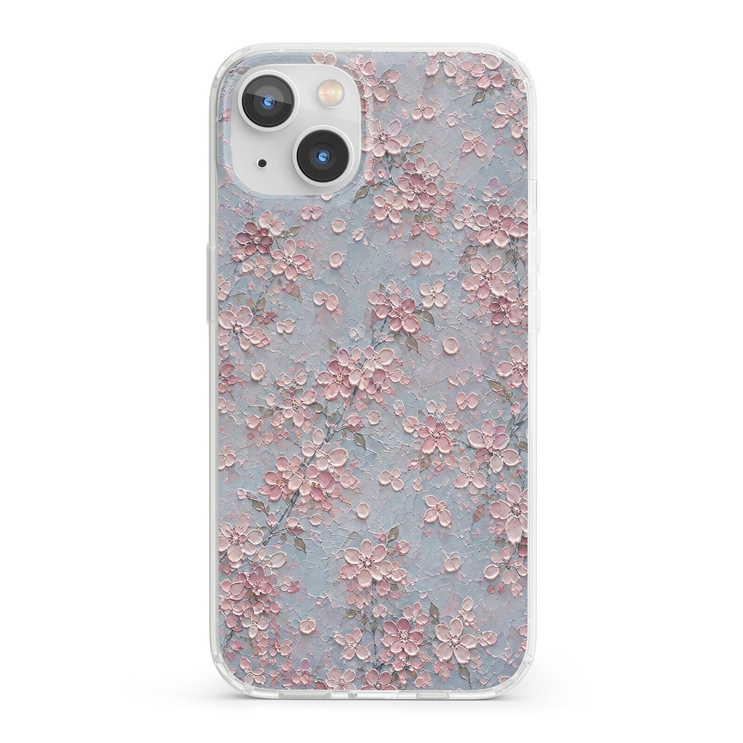 Blossom Haze iPhone 13 Clear Bumper Case