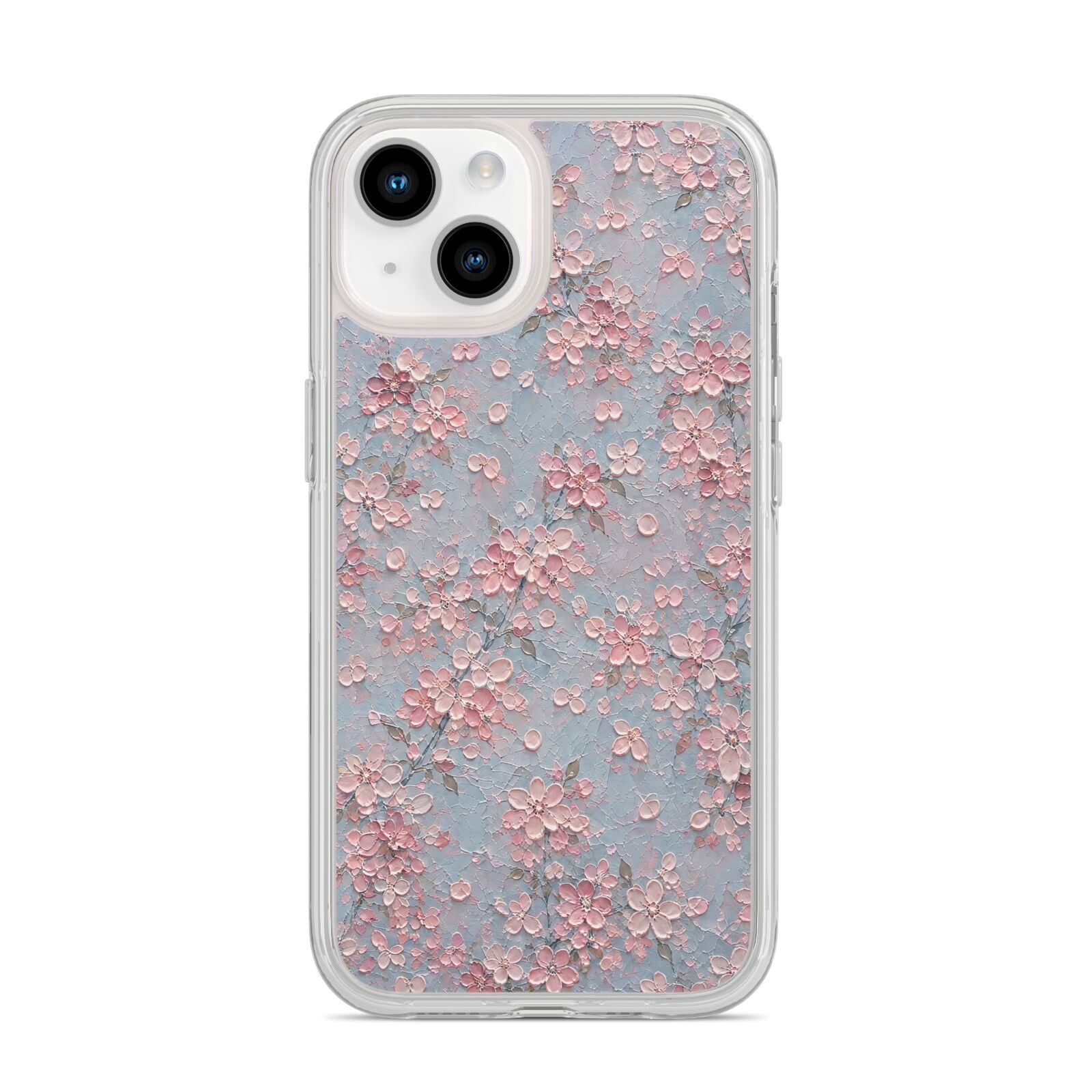 Blossom Haze iPhone 14 Clear Tough Case Starlight